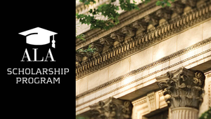 金刚体育官网官方入口网址 Scholarship Program logo with university building