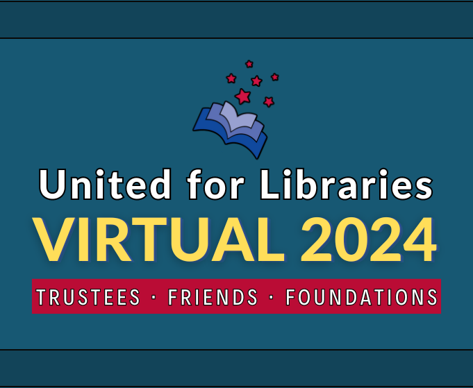 2025 United for Libraries Virtual Logo